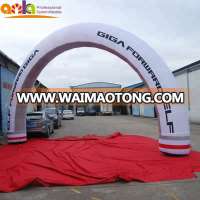 Durable double sealed air type half round inflatable arch work with air pump