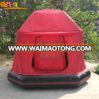 4.2*2.5*2.3m inflatable floating water camping tent for sale