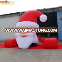 Best sale giant advertising christmas decoration inflatable christmas old man / inflatable santa / snow globe / arch / snowman