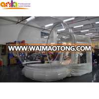 Factory price large inflatable air transparent bubble tent,inflatable camping tent for events