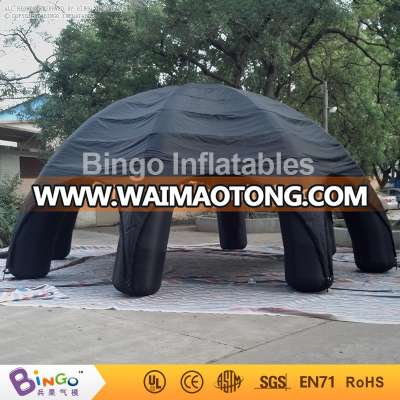 black spider inflatable tent/8 legs dome inflatable tent BG-A0460