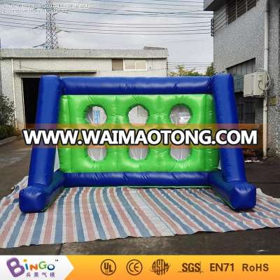 Hot selling portable inflatable sport soccer goals with low price