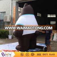 5M Hot Sales inflatable gummy bear Model cartoon for advertising