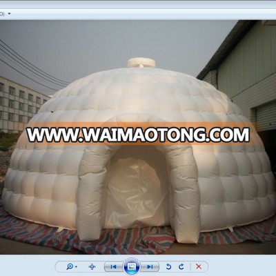 white dome inflatable tent inflatable bubble tent BG-A0281