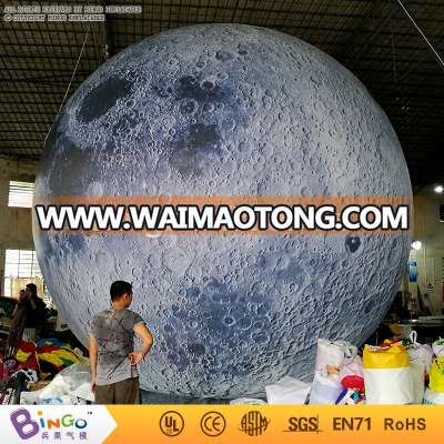 2017 Mid-Autumn Festival Inflatable HD Moon With Full Printing