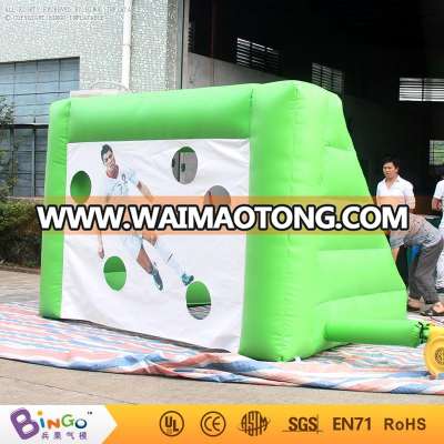 Portable inflatable soccer carnival game goals with great price