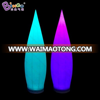 Hot sale Christmas decoration inflatable raindrop light tube