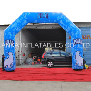 Cheap Angle Typed Inflatable Advertising Arch for Promotion